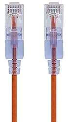 Monoprice Cat6A 3ft Orange 10-Pk Patch Cable UTP