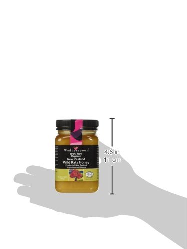 Wedderspoon Honey New Zealand 100 Percent Raw Organic Wild Rata , 17.6 Ounce
