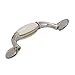 Amerock | Cabinet Pull | White / Polished Chrome | 3 inch (76 mm) Center to Center | Everyday Heritage | 1 Pack | Drawer Pull | Drawer Handle | Cabinet Hardware