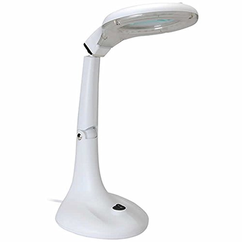 Desktop Led Magnifier 32 LED 4in Lens With 3+12 Diopter Wondertrail