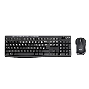 Logitech-MK270-Wireless-Keyboard-and-Mouse-Combo-for-Windows-24-GHz-Wireless-Compact-Wireless-Mouse-8-Multimedia-Shortcut-Keys-2-Year-Battery-Life-PCLaptop-QWERTY-UK-Layout-Black Logitech MK270 Wireless Keyboard and Mouse Combo for Windows, 2.4 GHz Wireless, Compact Mouse, 8 Multimedia and Shortcut…