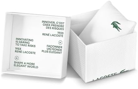 Relógio analógico feminino lacoste de quartzo com pulseira dourada em aço inoxidável - 2001302