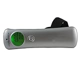 [Newest Version] iMagitek Travel Digital Luggage Scale with Backlight LCD Display Up to 55KG/121LB Capacity - Silver