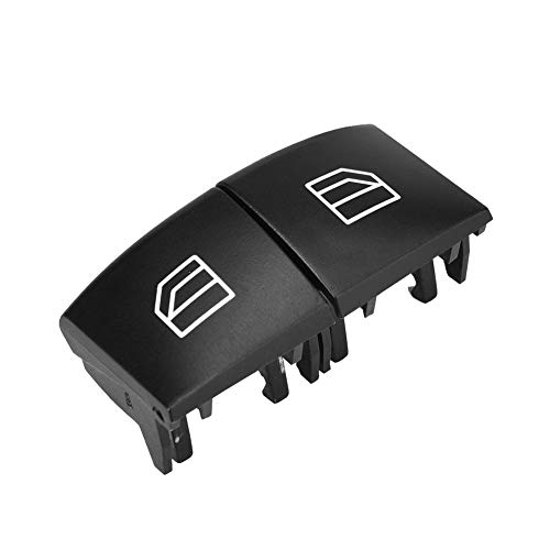 2 pcs Car Electric Power Window Master Switch Cap Cover 2518300590 9051 for Mercedes-Benz ML GL R Class 2005 2006 2007 2008 2009 2010 2011 2012 Main Driving Side - Thumbnail 4