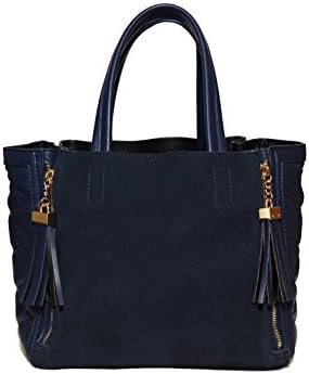 Inzi Small Tote Bag (4424) (Denim Quilted)