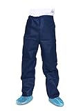 DUKAL 380L Pants,Scrub, Disposable Scrub Blue, Large (Pack of 50)