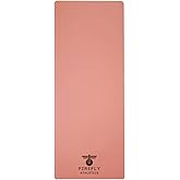 Premium Yoga Mat - 5mm Thick, Extra Wide & Long, Non-Slip Natural Rubber Base & PU Top, Anti-Tear, Ideal for Yoga, Pilates, a