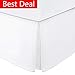 Balichun Ultra Soft Bed Skirt - Premium Queen Size White with 15 Inch Drop Hotel Quality，Hypoallergenic, Wrinkle and Fade Resistant