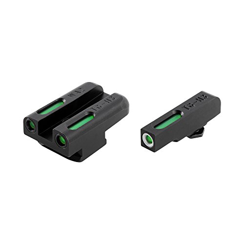 TRUGLO TFX Tritium & Fiber-Optic Xtreme Handgun Sights for Walther Pistols, Walther PPS Classic