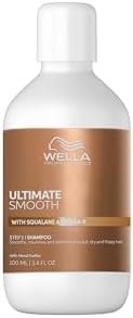 Ultimate Smooth Shampoing - shampoing nourissant à base de squalane et d'oméga-9 pour cheveux secs, ternes et frisés (100ml)