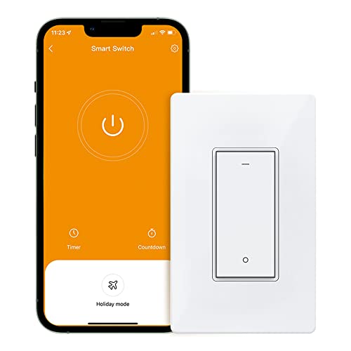 ORVIBO Smart Switch, WiFi Smart Light Switch Compatible with Alexa