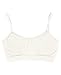 Soul Flower Organic Cotton Bralette Bra for Women - Ladies Eco-Friendly Wirefree Sports Bra - Made in The USA