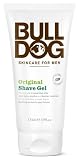 Original Shave Gel Bulldog Natural Skincare 5.9 oz Caps
