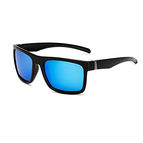 Long Keeper Polarized Sports Sunglasses for Man Women for Driving Running Cycling (Blue) - Thumbnail 7