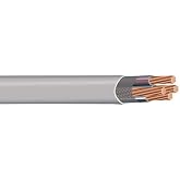 63950002 125ft. 6 Gauge 3 Conductor Nonmetallic Sheathed Type NM-B Cable, Black 63950002 125ft. 6 Gauge 3 Conductor Nonmetallic Sheathed Type NM-B Cable, Black