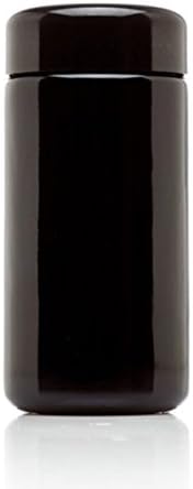 MIRON Violettglas 100ml Narrowmouth - Ultraviolet Storage Container | Airtight Smell Proof | Screw Top Jar (10)