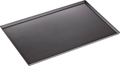 Standard flat tray, Commercial Combi Oven accessory, Non stick and hard anodizing, Aluminium, 1/1GN size - Thumbnail 7
