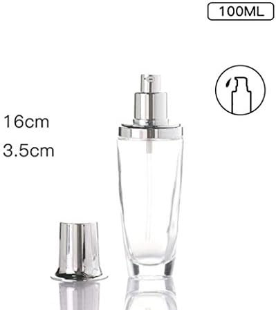 ミストスプレー グラス スプレーボトル 霧吹き 細かい霧を噴霧する アルコール対応 化粧水 小容量 30ml 50ml 100ml 小分けボトル 蓄圧式 香水用 空ボトル 小瓶 おしゃれ 高級な 透明 クリア Teamdriven Us