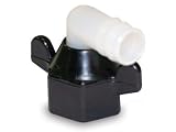 Shurflo 2088 Elbow Fitting - Elbow 1/2" NPT-F Swivel Nut X 1/2" Hose Barb, Nylon, (Pack of 2), P/N 244-3926-2