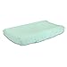 Mint Green Baby Changing Pad Cover with Confetti Dots by The Peanut Shell