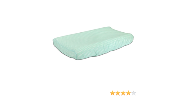 mint green changing pad cover