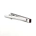MERIT OCEAN Smart Men's Bulinga Wood Tie Clip Natural Tie Bar 2.1 Inch in Gift Box Red