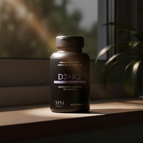 Vitamina D3 K2 60 Capsulas Ellym Nutrition 2000 Ui D3 149 Mcg K2 Mk7 2 Meses Fortaleciomento Ósseo E Muscular