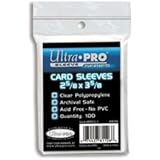 5 (Five) Pack Lot of 100 Soft Sleeves / Penny Sleeve for Baseball Cards & Other Sports Cards