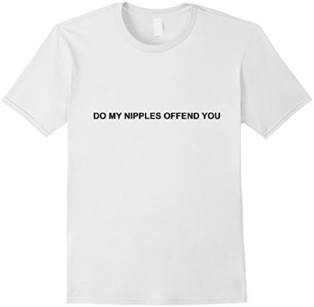 Mens We Quote No Bra Club Nipples Sexy Funny Party T-shirt Large White
