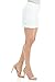 Rekucci Women's Ease into Comfort Stretchable Pull-On 5 inch Slimming Tab Short (12, White)