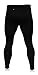 X31 Sports Mens Running Tights, Cycling Pants, Cold Weather Leggings with Zipper Pocket