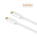 CableCreation USB C to USB C Cable 60W 3A Fast Charging, 6.6 Feet Braided Type C to Type C Cable, Compatible with MacBook Pro 13inch, MacBook 12inch, Pixel 4XL/3XL, Galaxy S20/S9/S9 Plus, 2M/ White
