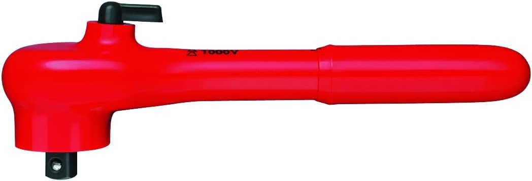 KNIPEX Reversible Ratchet with Driving Square 3/8" 190 mm, 98 31