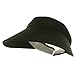 Large Peak Twill Clip On-Black W36S41E