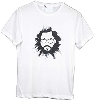 THE MARINE BRAND LA CASA DE Papel - EL PROFESOR - Netflix - Men T-Shirt - GL BOUTIK White