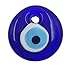 5402 Authentic Large Hanging Glass Evil Eye Charm (2 inches)