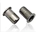 80pcs M3,m4,m5,m6 Stainless Steel304 Flat Rivet Nut Insert Nutsert Blind Nut Kits Set Fastener