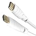 KabelDirekt 8K & 4K HDMI Cable – 1ft – Designed in Germany – HDMI Cord & TV Cable – Supports 4K@120Hz, 8K@60Hz, UHD, Ethernet – HDTV, PC, PS5, Xbox, Switch & Other Devices, White