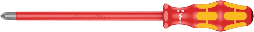 Wera 05006168001 4 x 200 mm "165i PZ VDE" Insulated Screwdriver for Phillips Screws - Silver