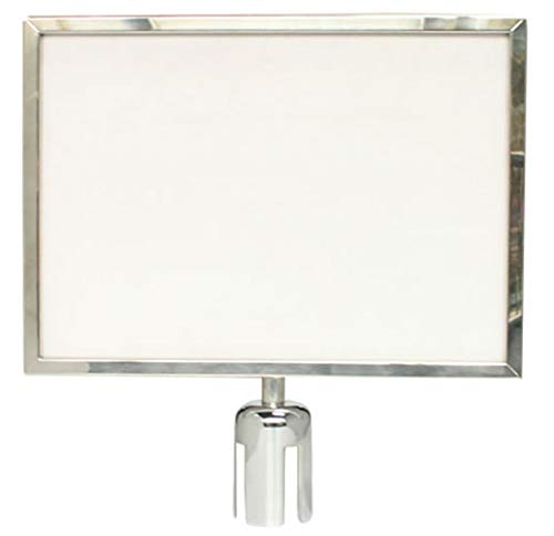 Information Board A4 / A3 Landscape for Posts with Webbing Straps A3 Horizontal Krom