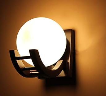 Imper!al Wooden Wall Light/Wall Hanging Lamp for Bedroom, Living Room, Home Decor (Brown)