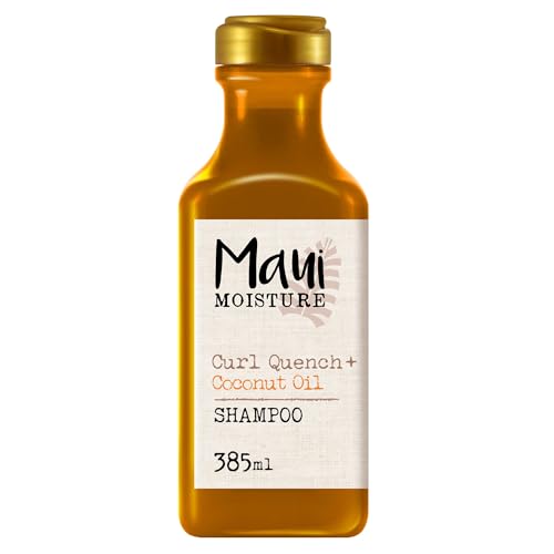 Cuidado del cabello, Curl Quench+, aceite de coco, champú para cabello grueso y rizado, 385 ml (el embalaje puede variar)