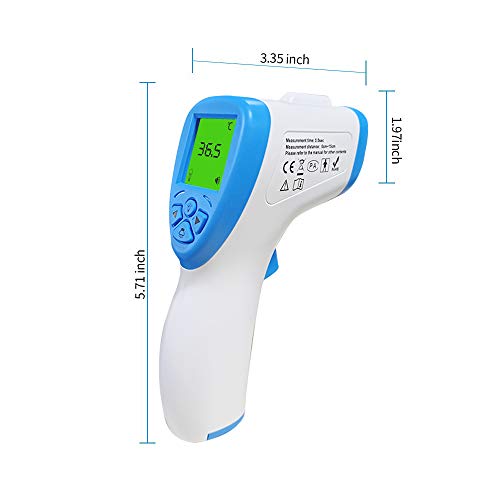 Forehead Thermometer Gun for Fever, Digital Infrared Temporal