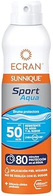 Sunnique Sport - Bruma Protectora Solar SFP 50 Piel Mojada, Protección Alta UVB, UVA, Refuerza las Defensas, Resistente al Agua, para Todo Tipo de Pieles- 250 ml