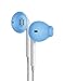 EarSkinz EarPod Covers (ES2) - Turquoise - for Apple iPhone 7 / 6S / 6 / 5S / 5SE / 5C / 5
