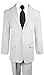 Black n Bianco Boys Solid Suit and Tie Formal Outift
