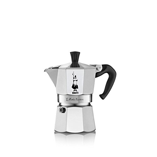 Bialetti 1168 moka express export espresso maker, silver
