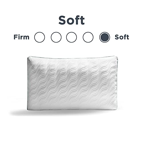 TempurPedic TEMPURCloud ProMid Memory Foam Pillow, Queen (Pack of 1