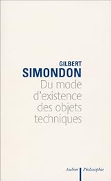 Du mode d'existence des objets techniques