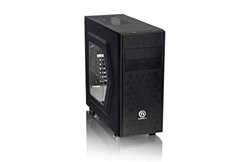 Thermaltake Versa H24 Window SPCC ATX Mid Tower Computer Chassis CA-1C1-00M1WN-00